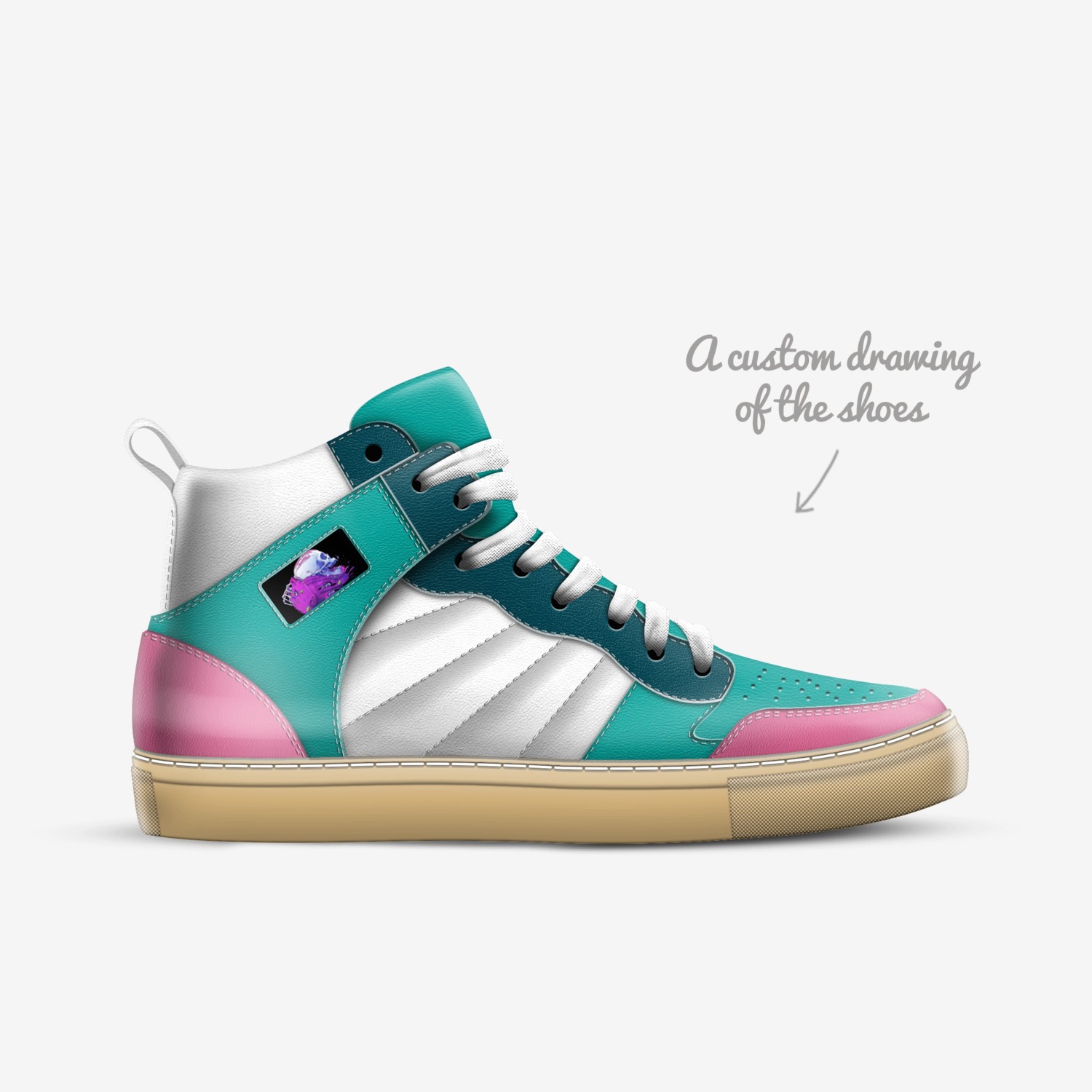 Weaver Co custom made in Italy shoes by Mathew Weaver | Sketch view