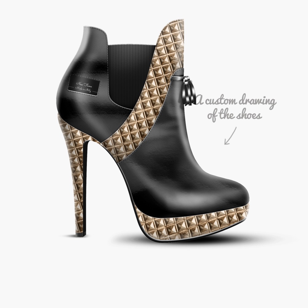 New Fame limited edition shoe New Fame artisan made in Italy shoes by Willie Walker
