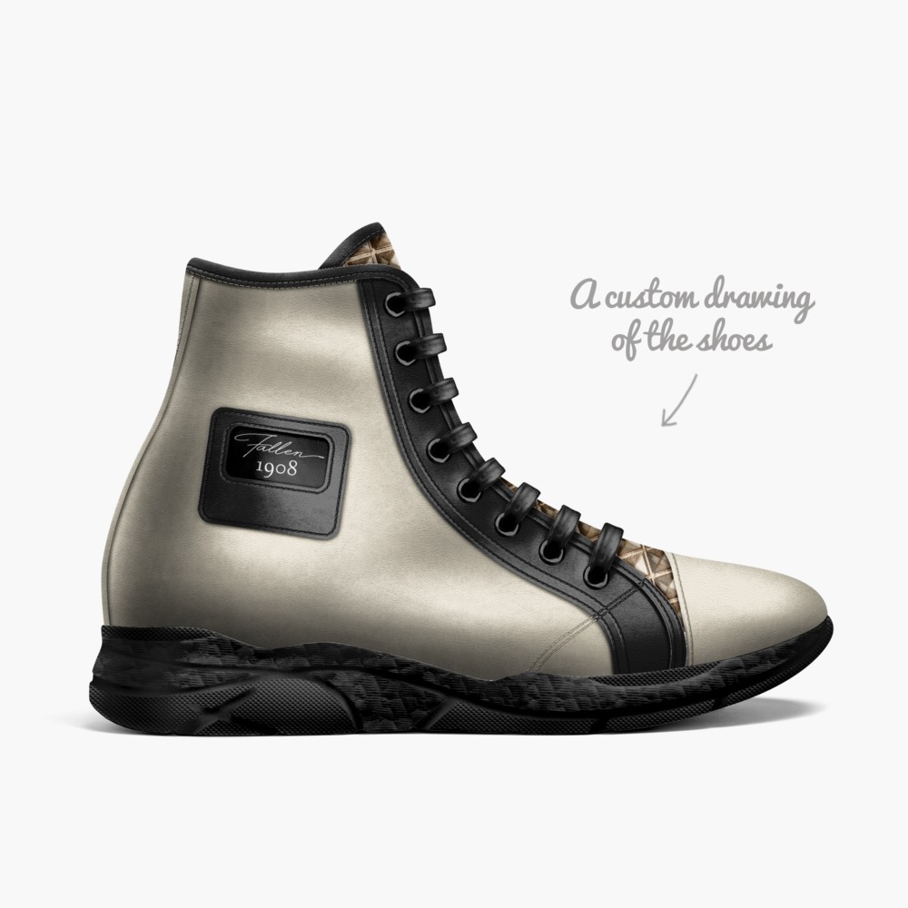 FALLEN 1908 limited edition shoe FALLEN 1908 artisan made in Italy shoes by Redstar Mafia
