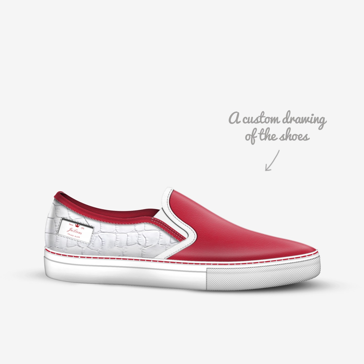 JaLeonzShoez custom made in Italy shoes by Julia H.m. | Sketch view