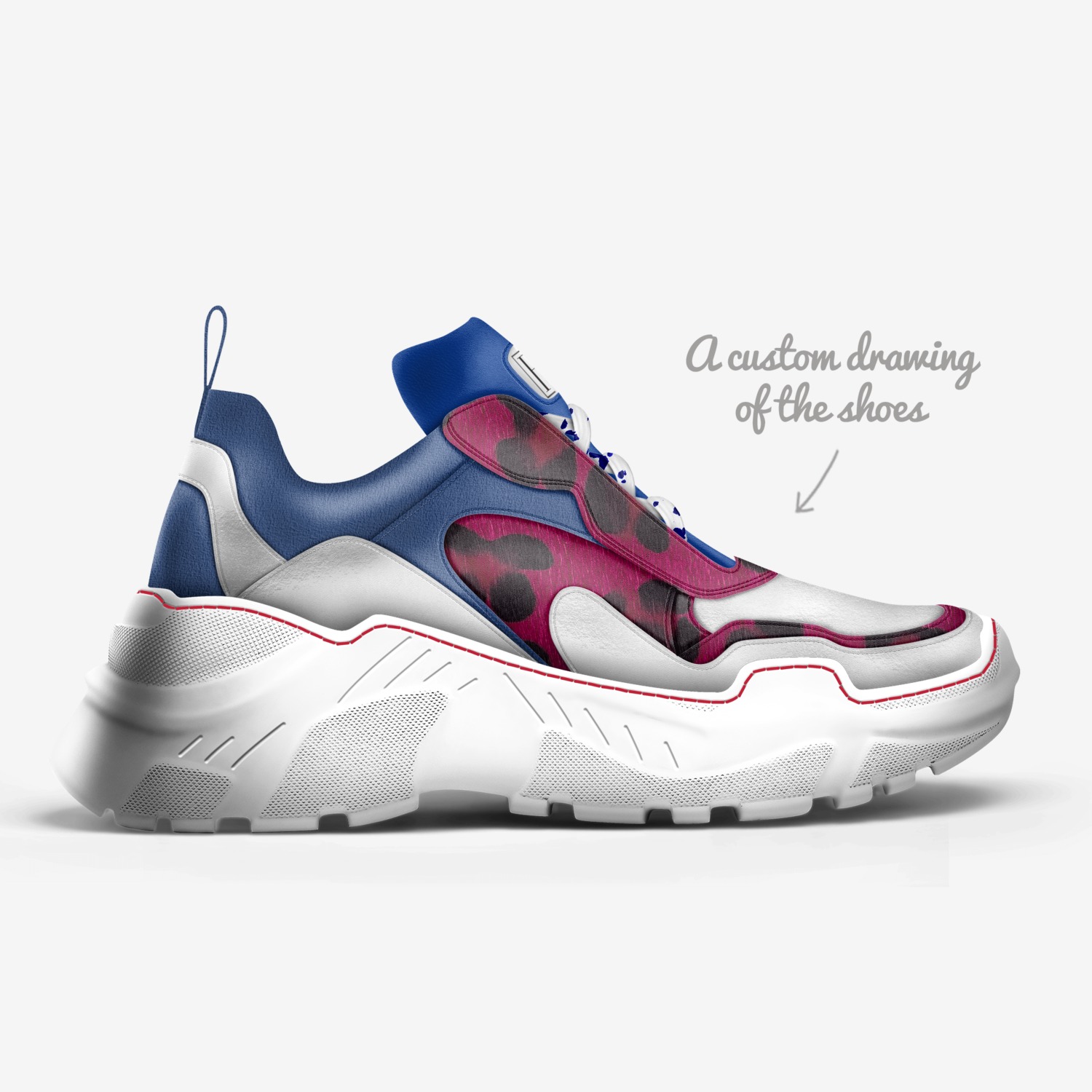 FW Still Basic custom made in Italy shoes by Fresh Way | Sketch view