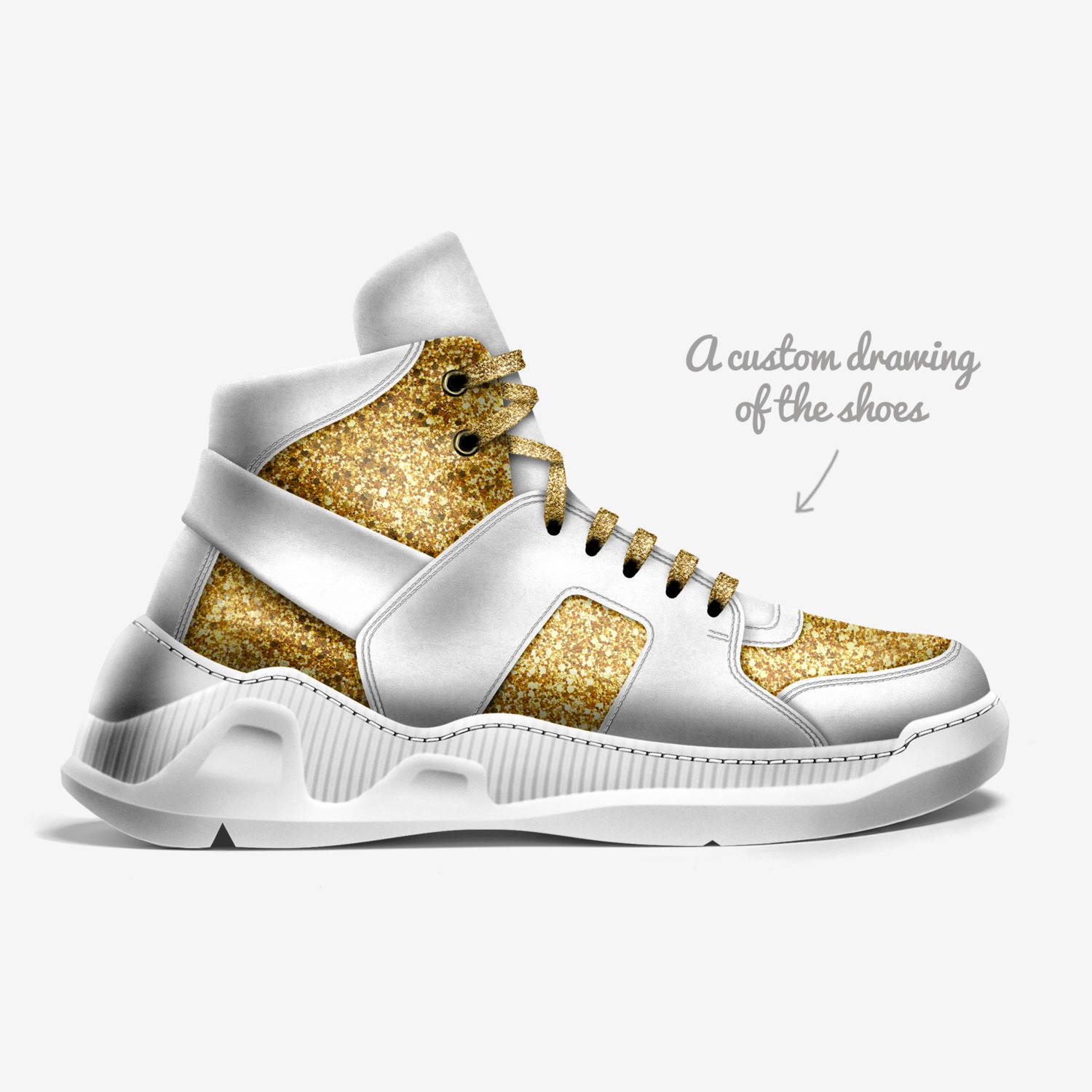 MagicGlide2 custom made in Italy shoes by Thomas Hayes | Sketch view