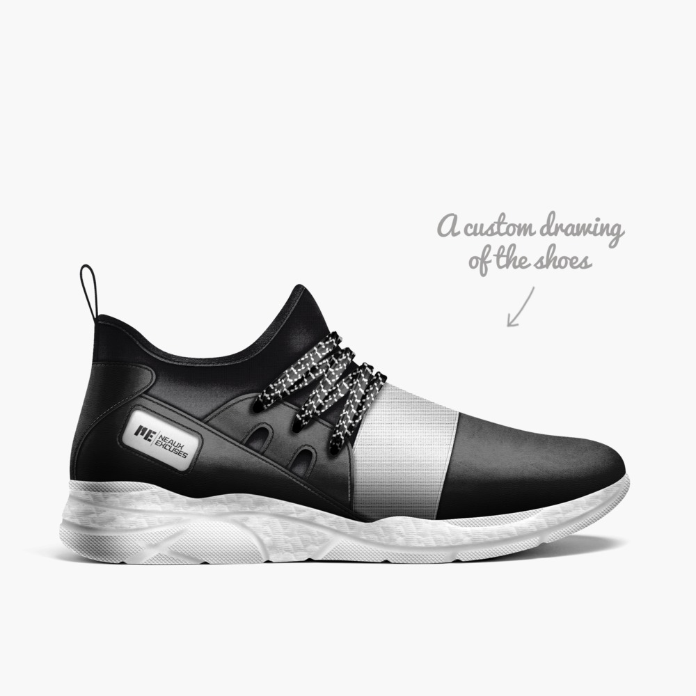 NE Trainer 1's limited edition shoe NE Trainer 1's artisan made in Italy shoes by Coty Rizan
