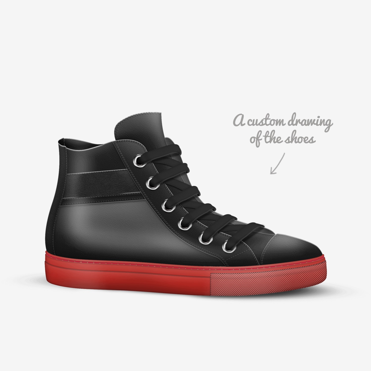 Michelle W custom made in Italy shoes by Michelle Washington | Sketch view