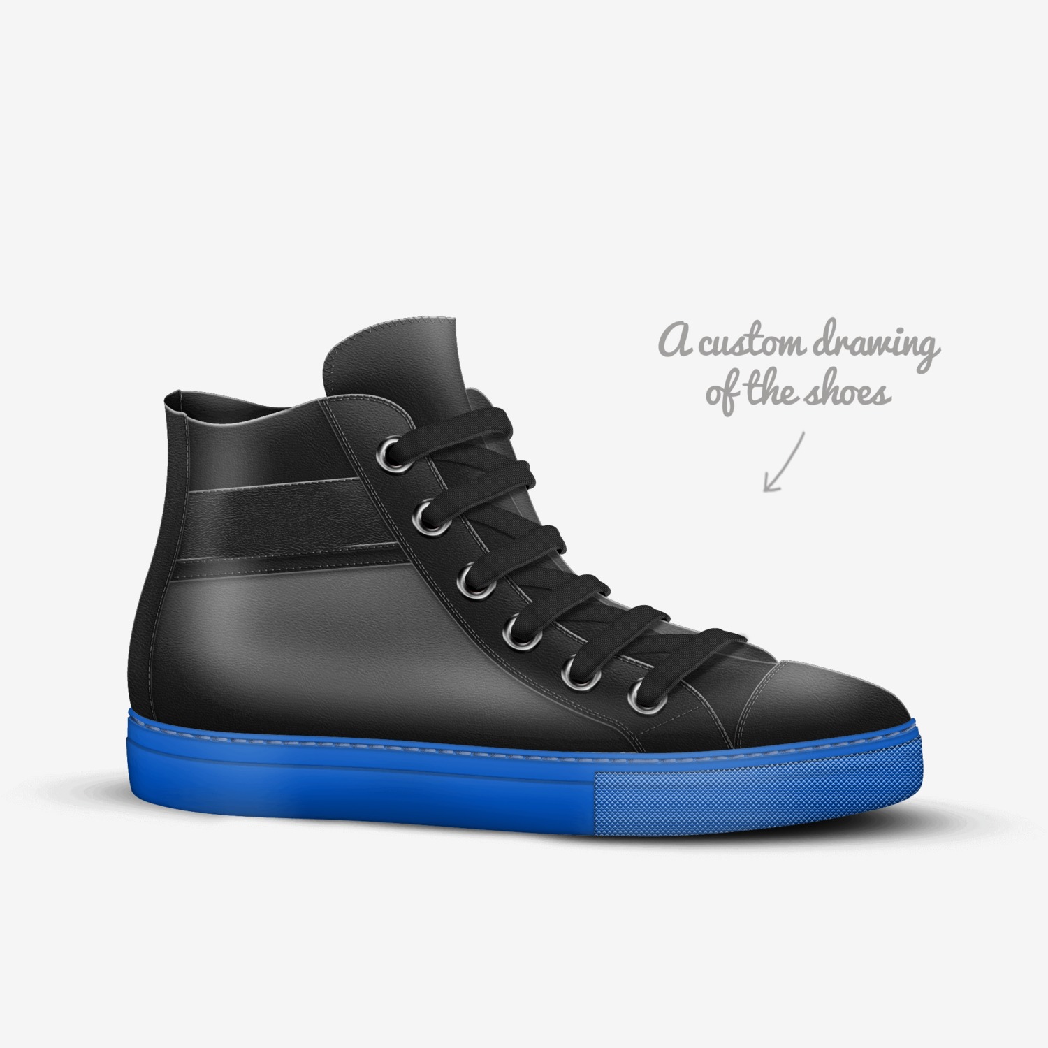Michelle W custom made in Italy shoes by Michelle Washington | Sketch view