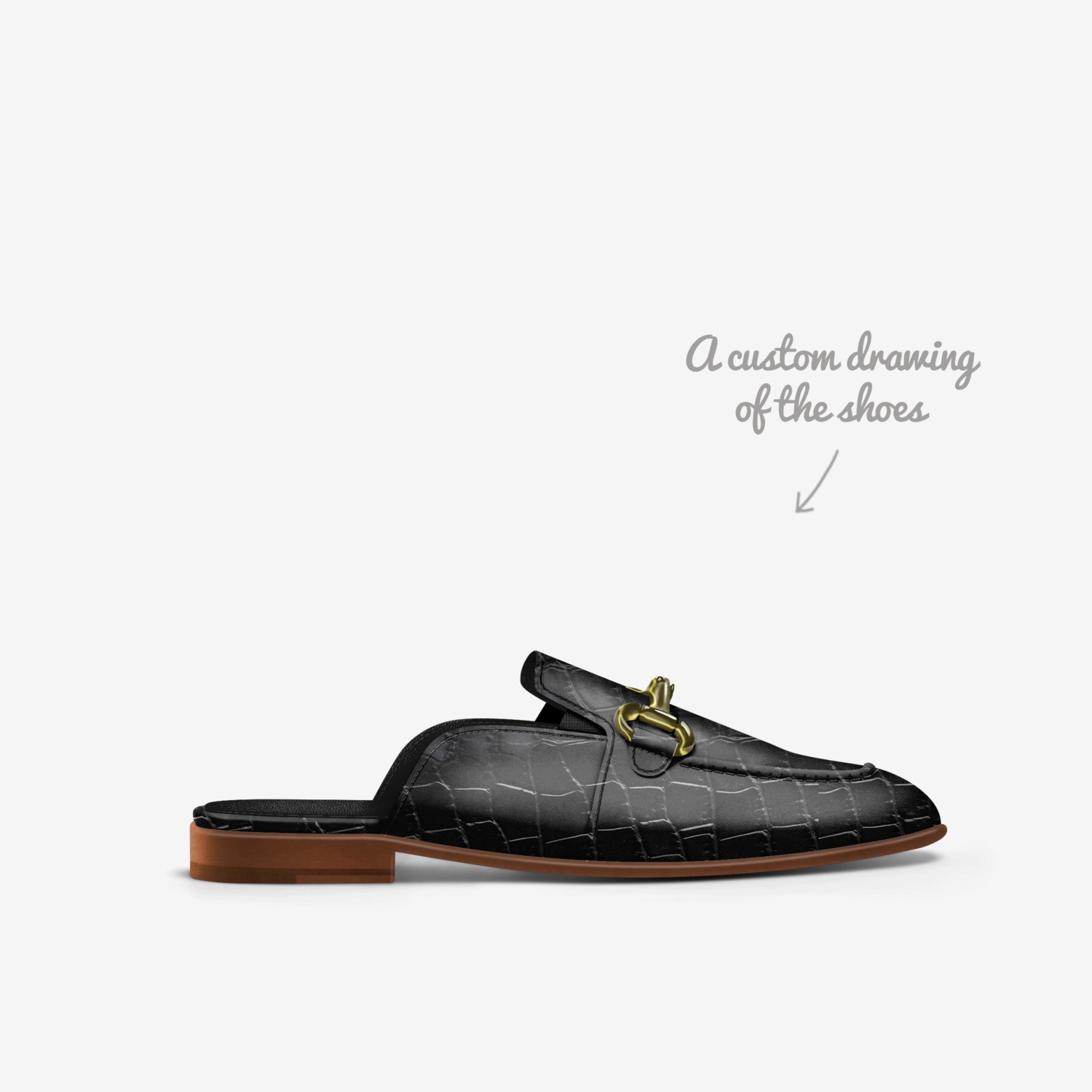 Michelle W. custom made in Italy shoes by Michelle Washington | Sketch view
