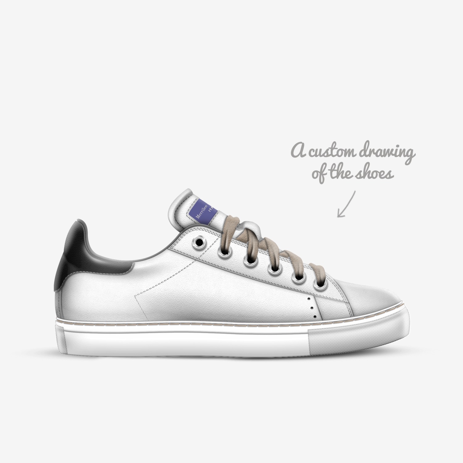 THE GAME custom made in Italy shoes by Merrilee Of Solana | Sketch view