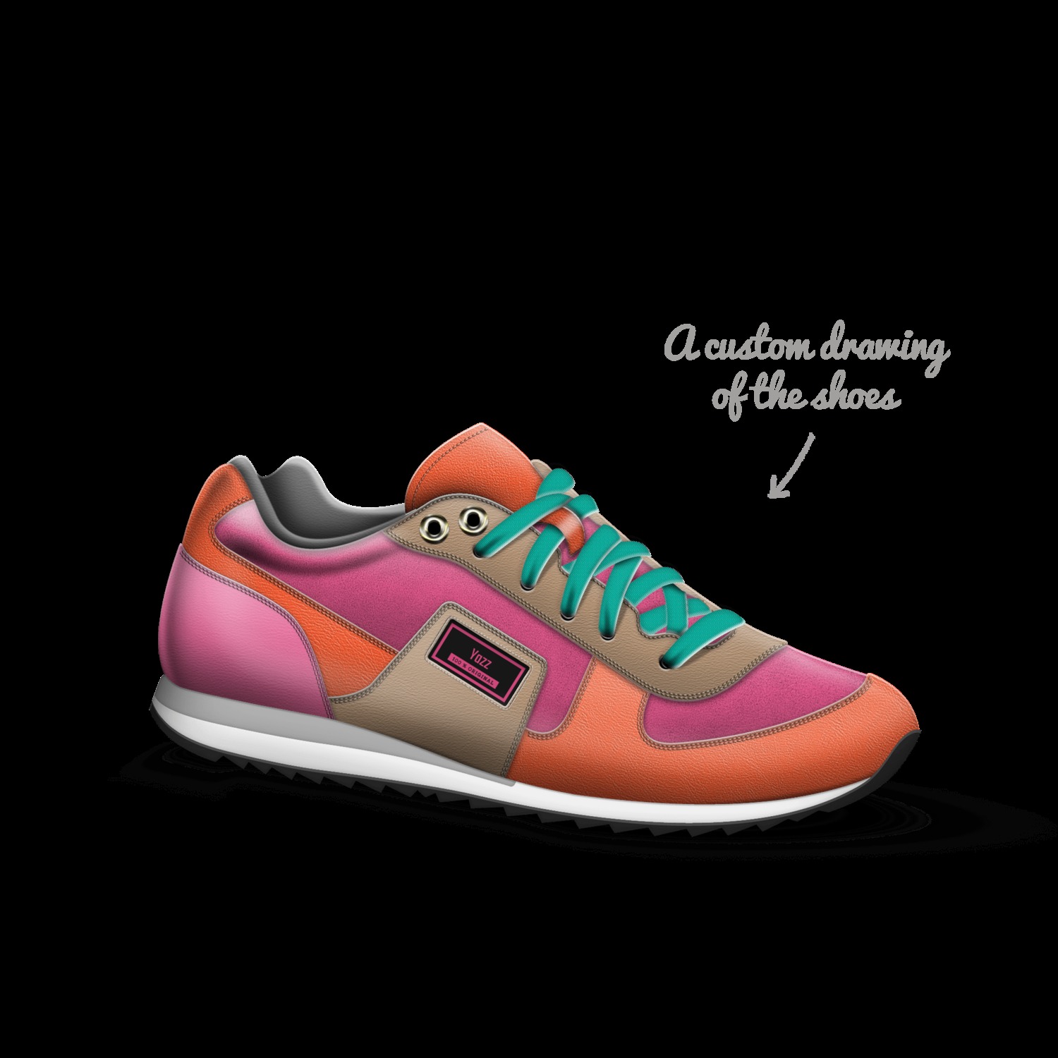 Yazz | A Custom Shoe concept by Yasmin Sonora