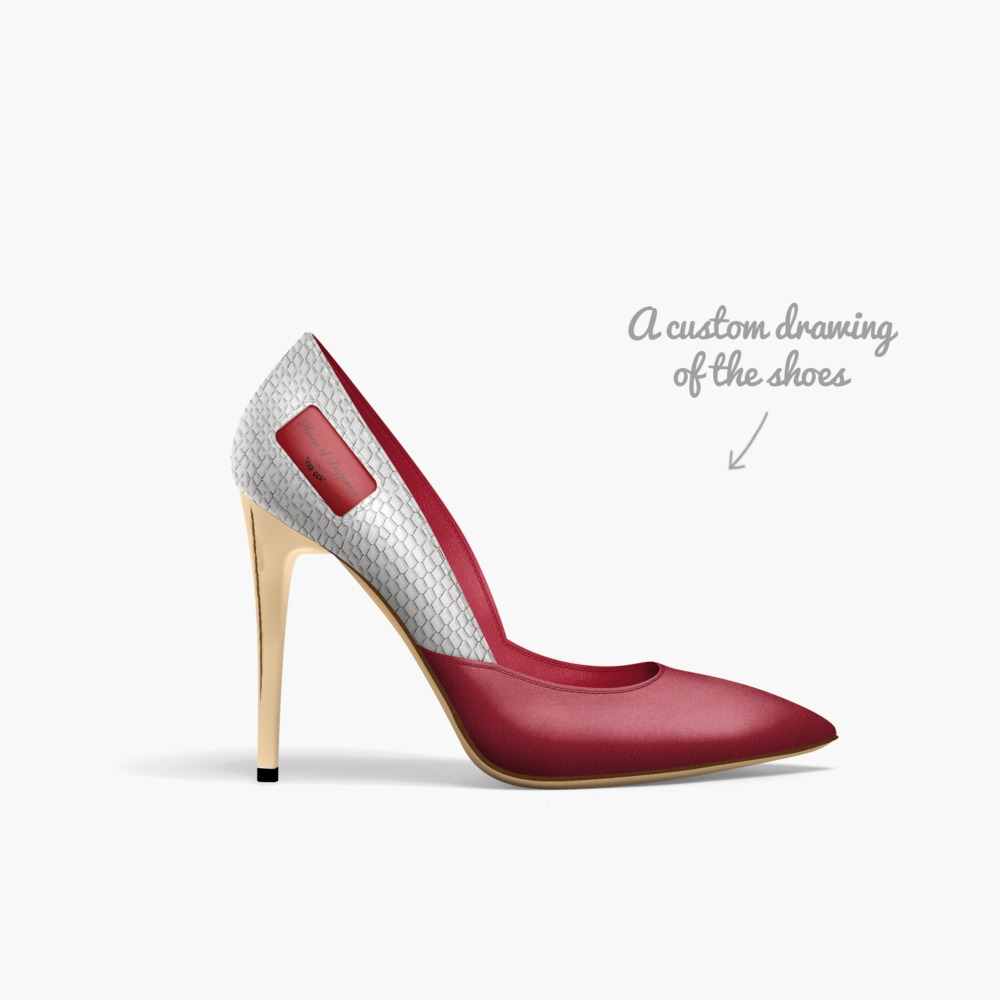 Luxe Rouge Quatre limited edition shoe Luxe Rouge Quatre artisan made in Italy shoes by Jonathan Ellison