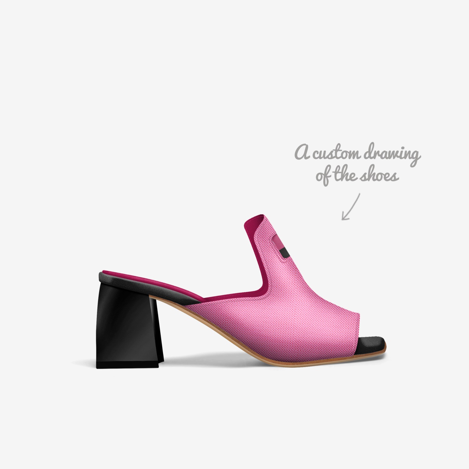 Rah-Rah's custom made in Italy shoes by Sherard Sharpe | Sketch view