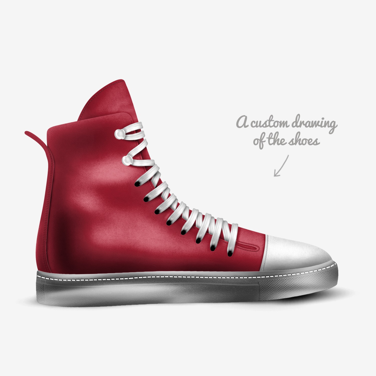A Wealthy Place  custom made in Italy shoes by I Adorned Yu Footwear  | Sketch view