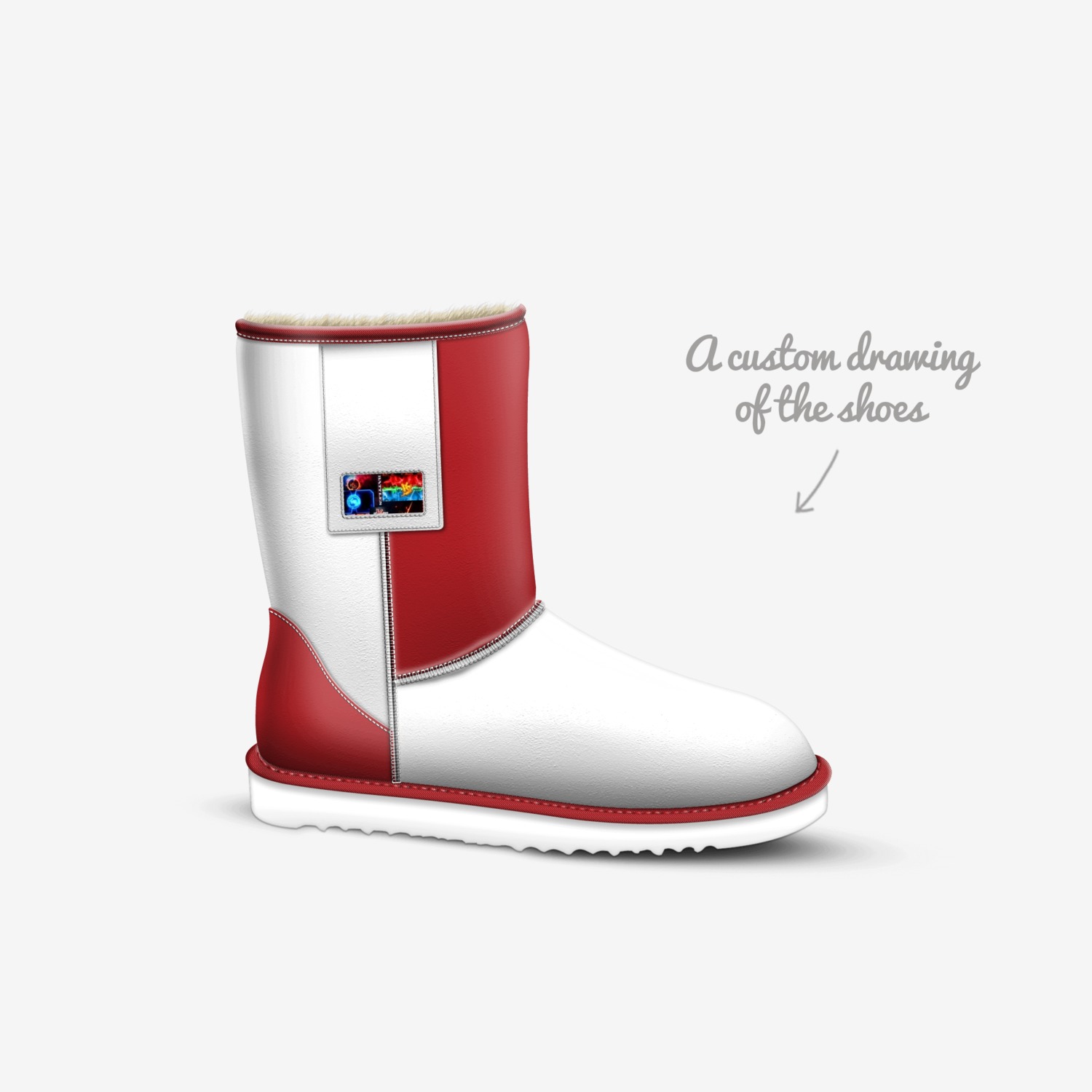 FOBITO custom made in Italy shoes by Syed Hofioni | Sketch view
