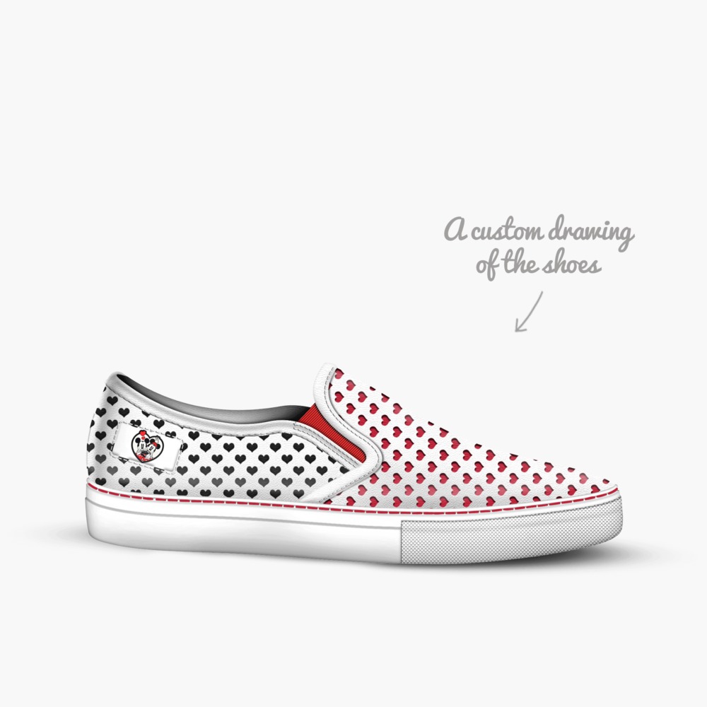 The Mickey H2H limited edition shoe The Mickey H2H artisan made in Italy shoes by Rich King