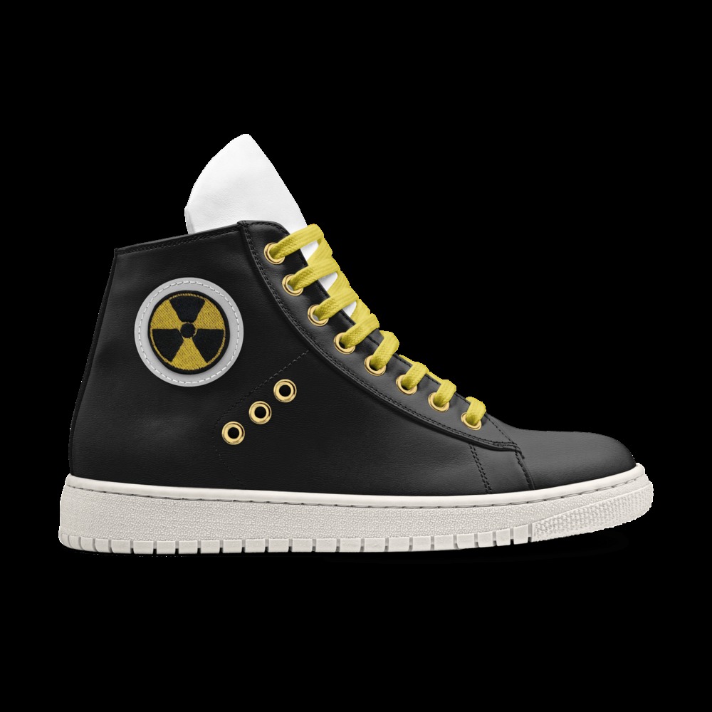 AW2007 BEE レザー　ハイカットスニーカー　41 Bee the one | A Custom Shoe concept by Joey De Leon