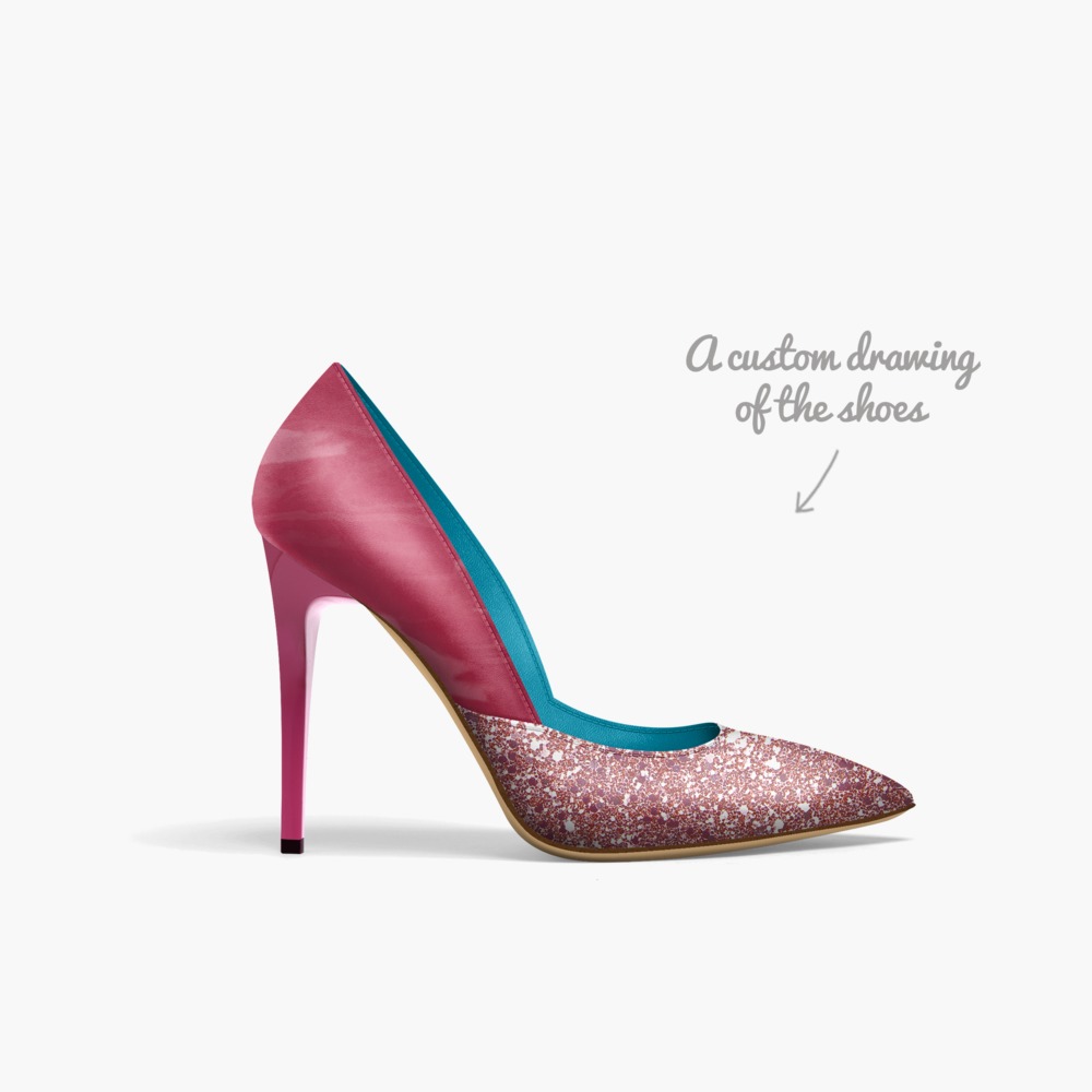 Reesy limited edition shoe Reesy artisan made in Italy shoes by Lareesa Long