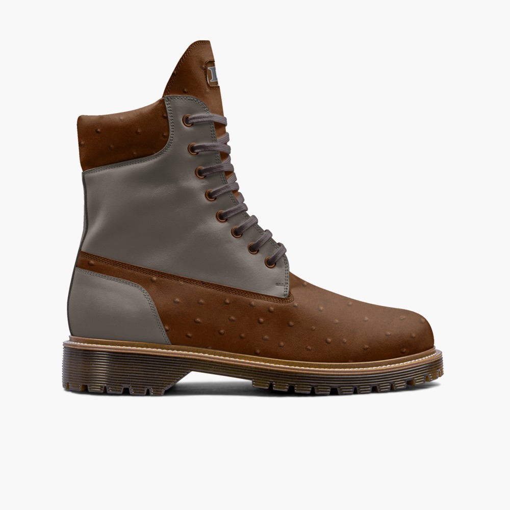 concrete lion limited edition shoe concrete lion artisan made in Italy shoes by Rodney R.