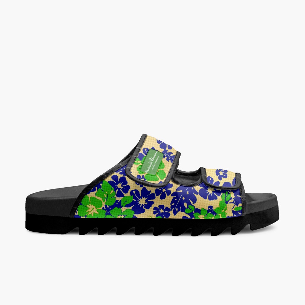 Midnight Blossoms limited edition shoe Midnight Blossoms artisan made in Italy shoes by Bullish Boutique