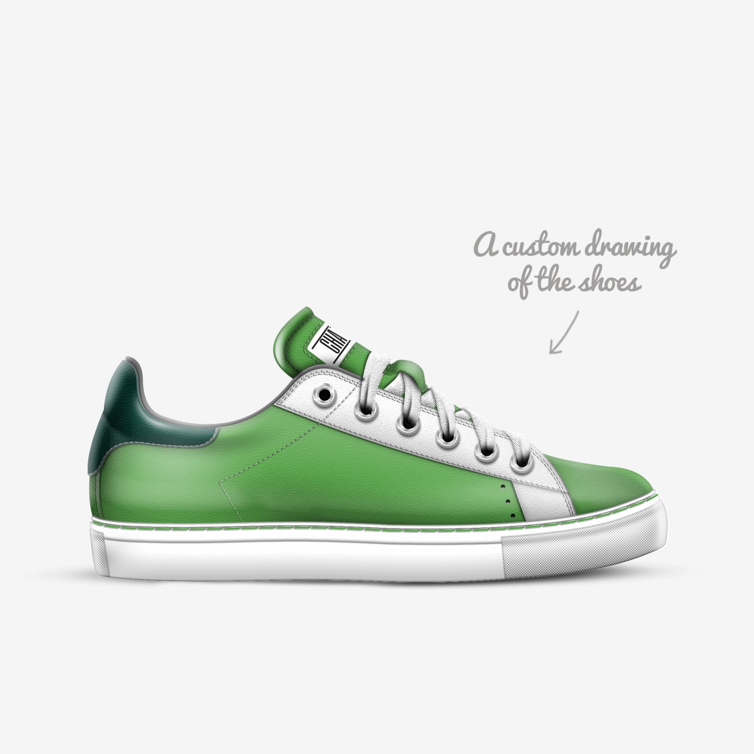 CHATS21 custom made in Italy shoes by Schurod Chatman | Sketch view