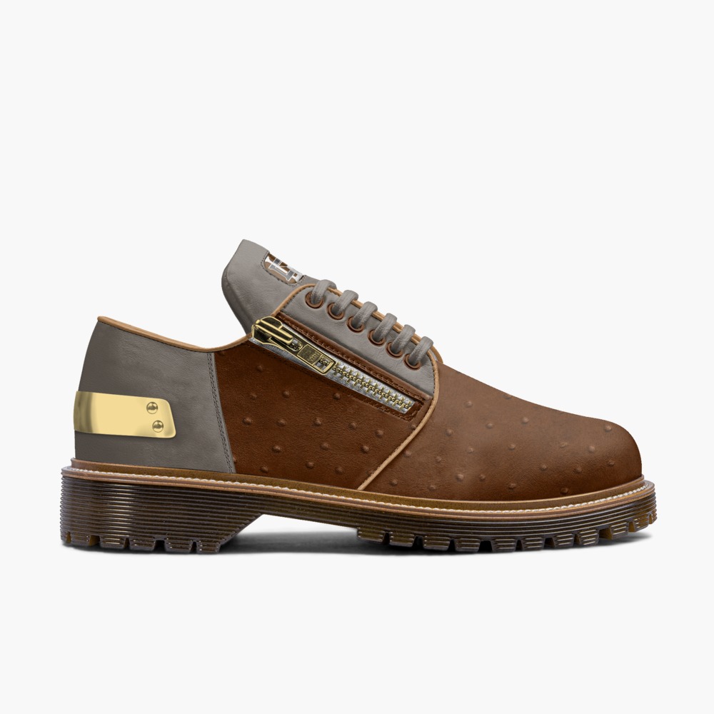 Concrete Lion limited edition shoe Concrete Lion artisan made in Italy shoes by Rodney R.