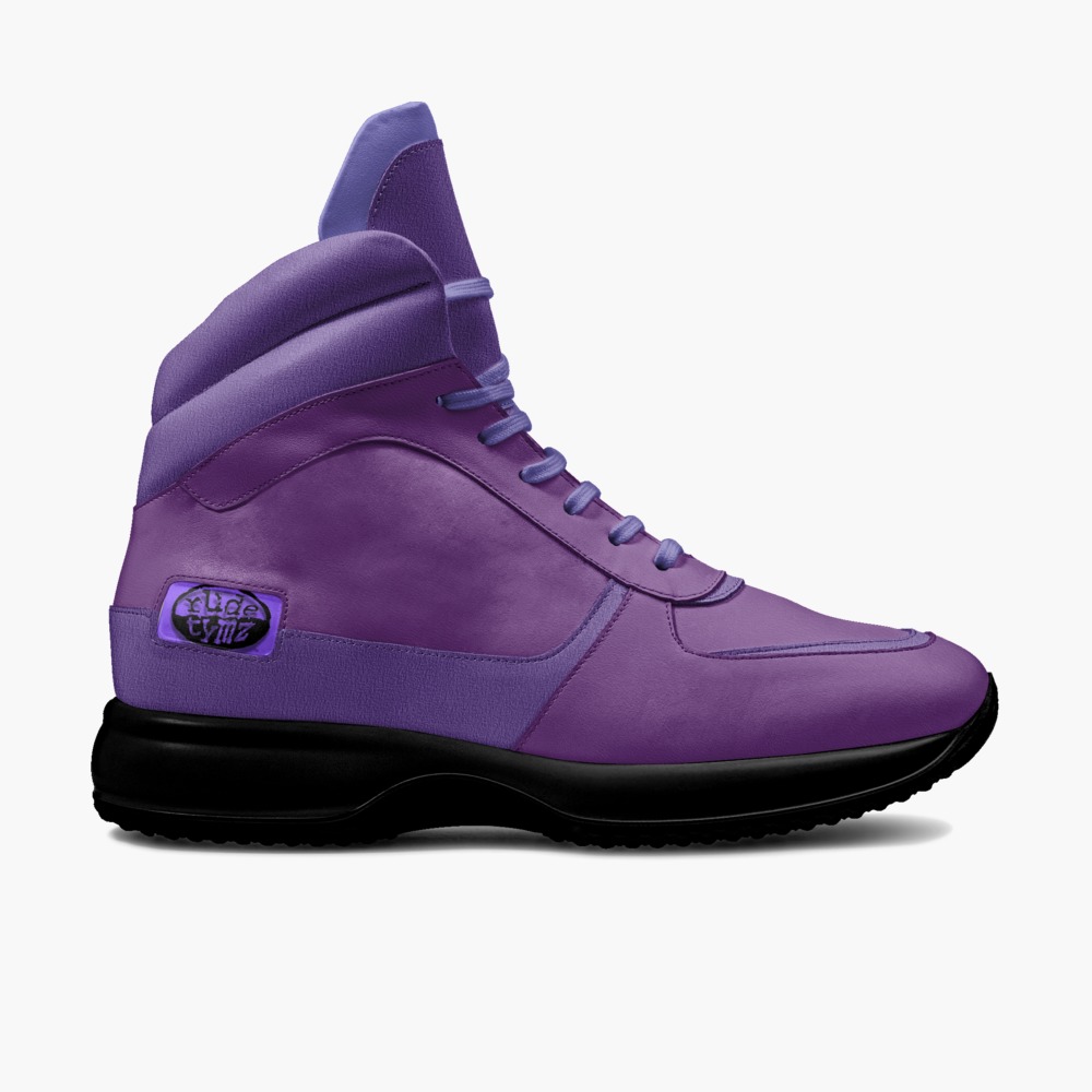 RT Purple Earth  artisan made in Italy shoes by Byron Burke Aka Popâ Ur-mää