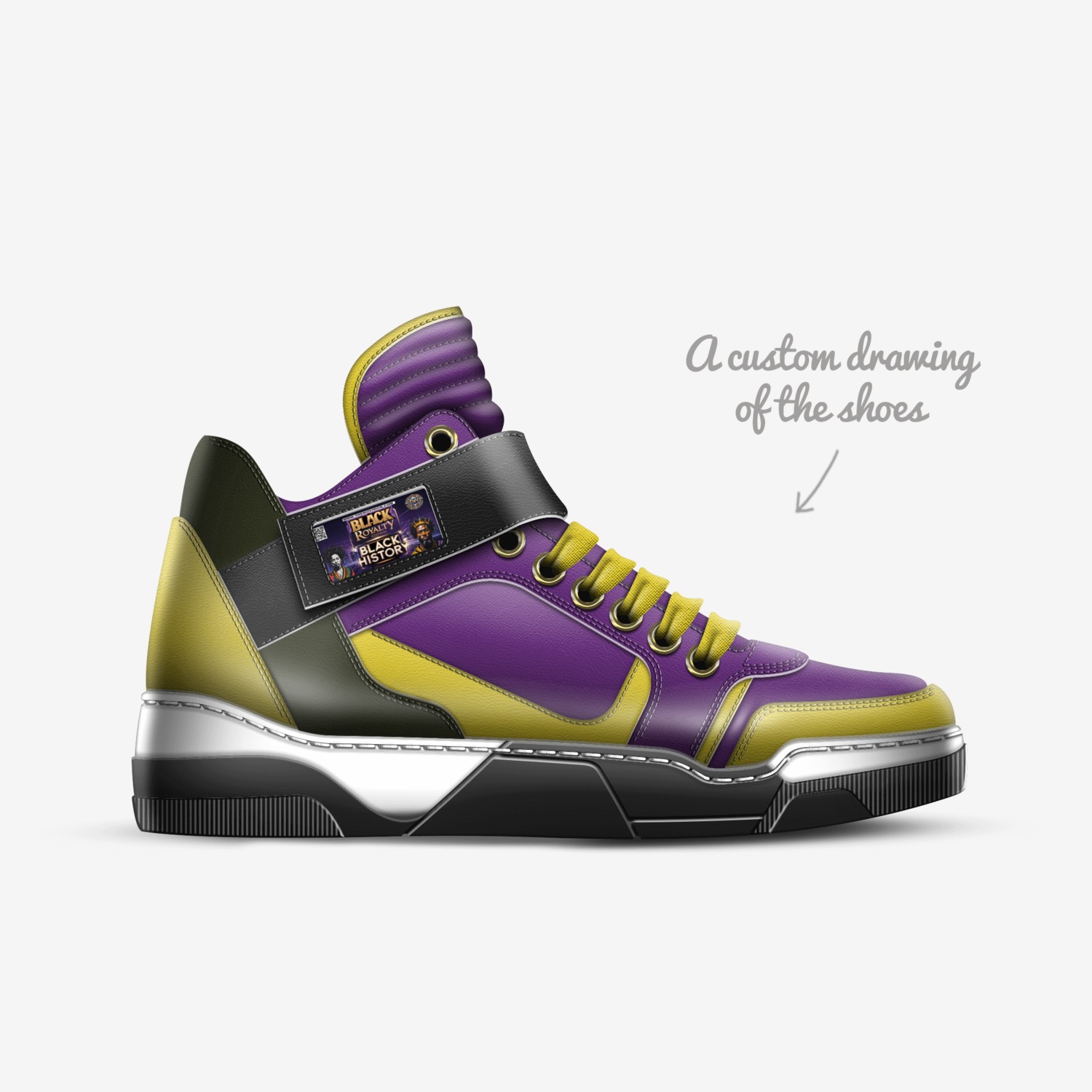 Thenuvision custom made in Italy shoes by Tnv Apparel | Sketch view