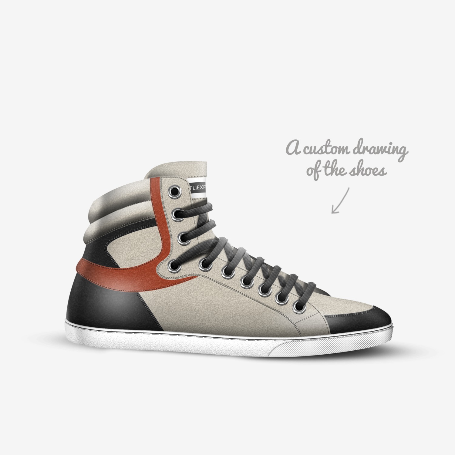 G-550 custom made in Italy shoes by Netorrey Mcgill | Sketch view