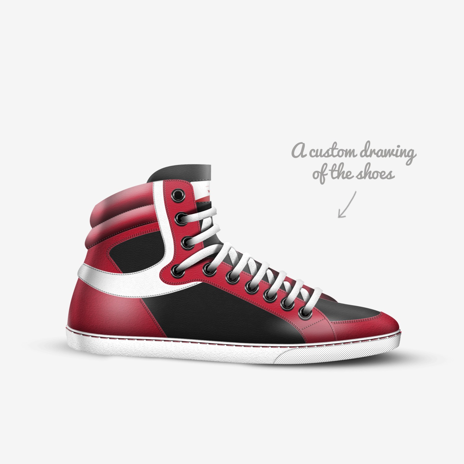 yellys custom made in Italy shoes by Danny Carr | Sketch view