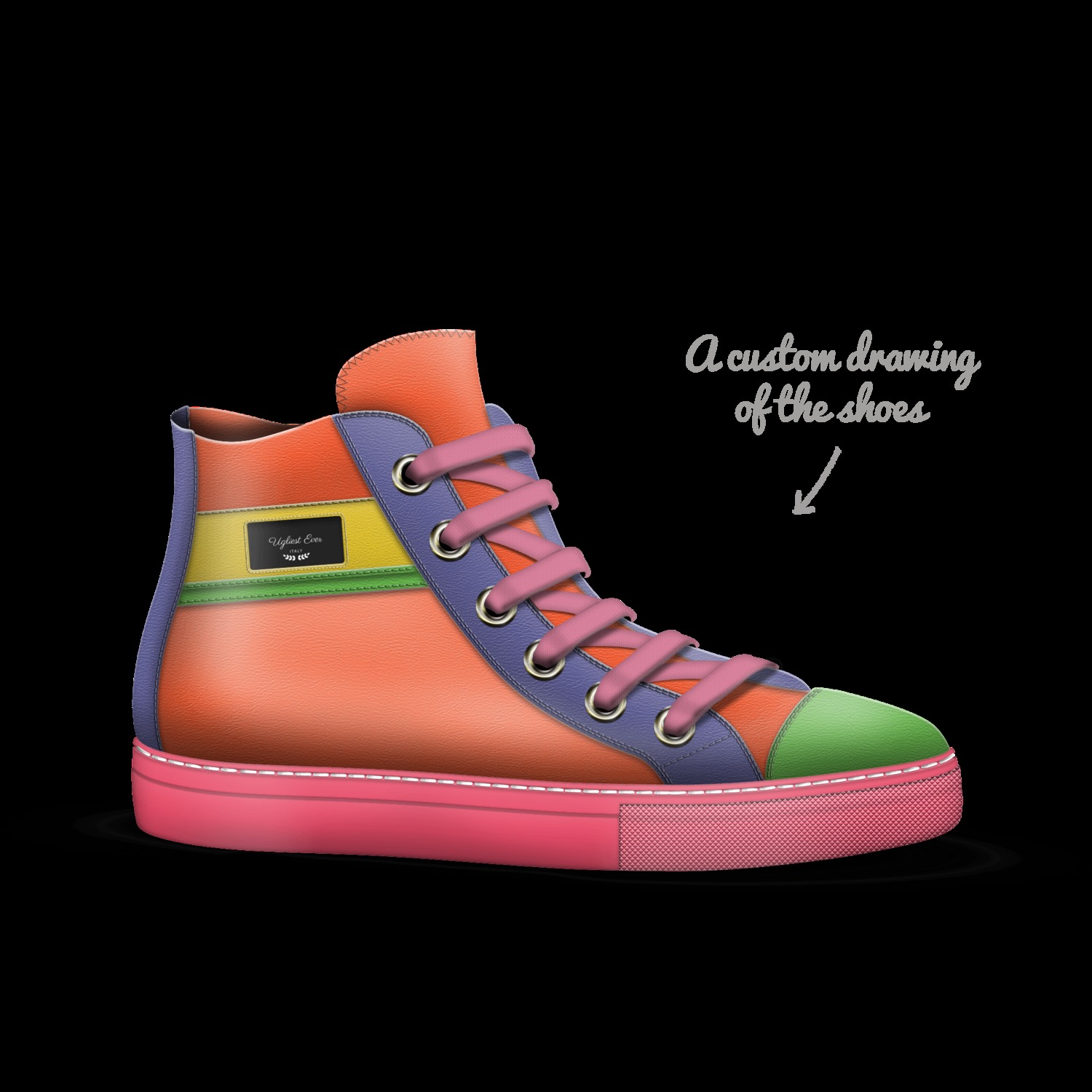 Ugliest Ever A Custom Shoe concept by Ellie E