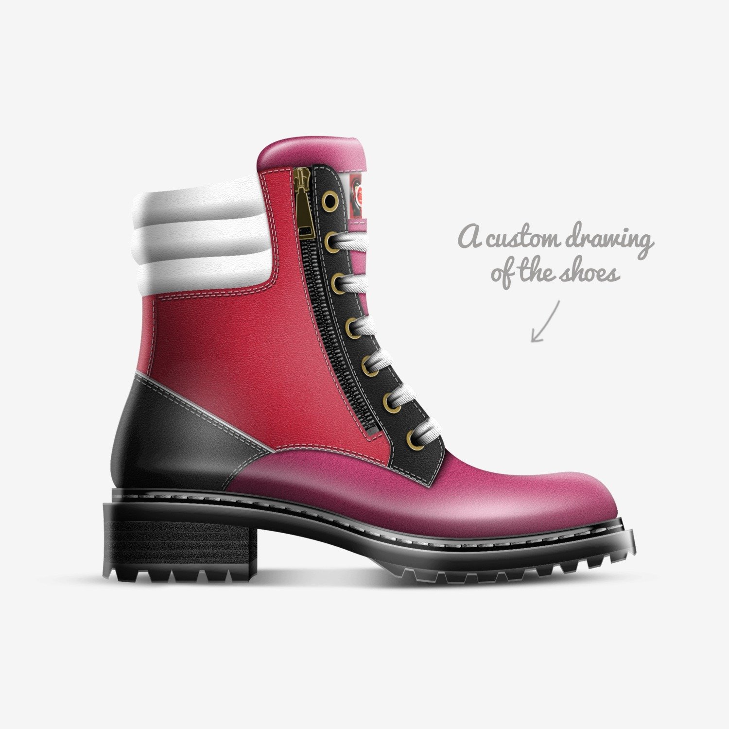 Heartbreak Kid ! custom made in Italy shoes by Robert Wynder | Sketch view