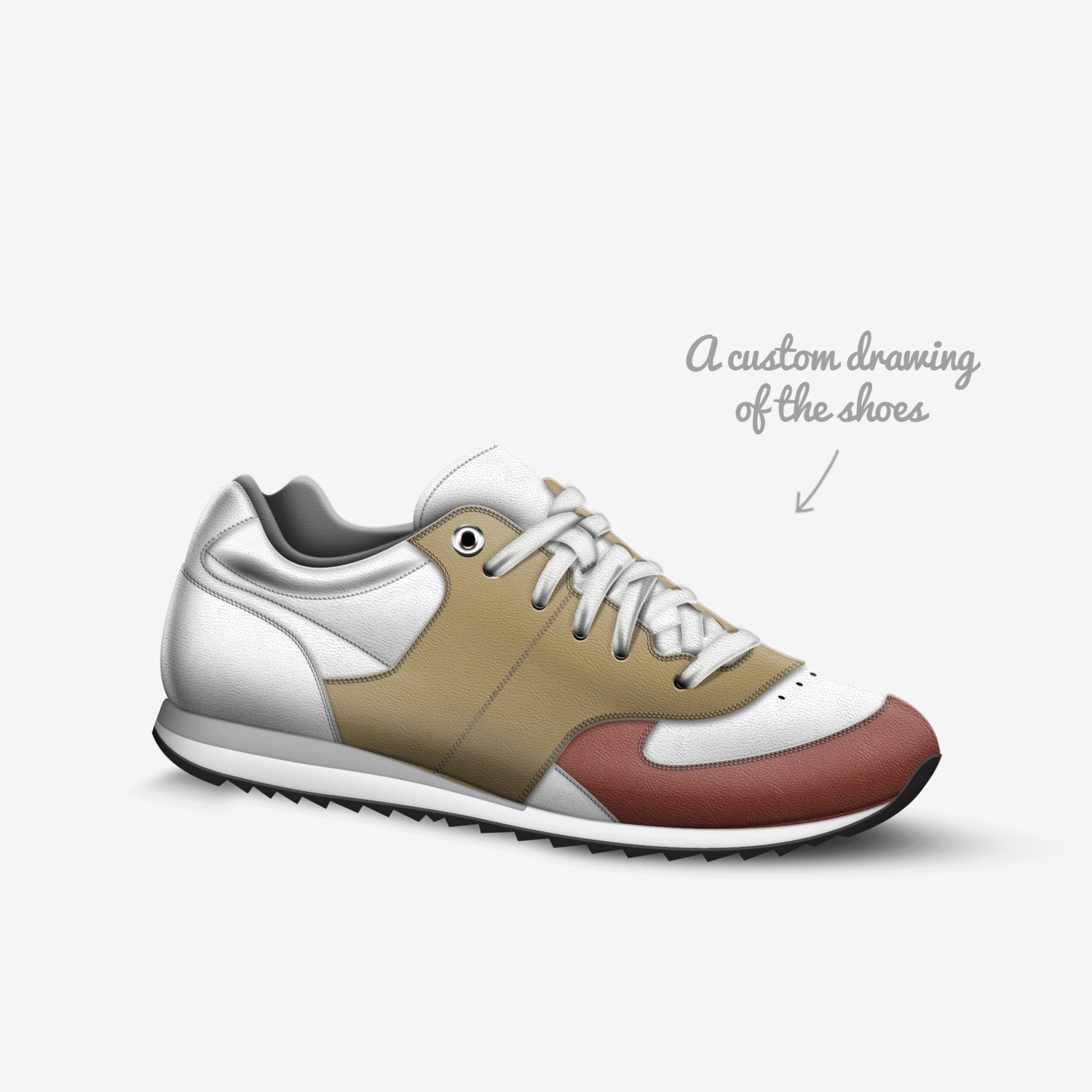 mmmmm custom made in Italy shoes by Michela Luna Parkle | Sketch view