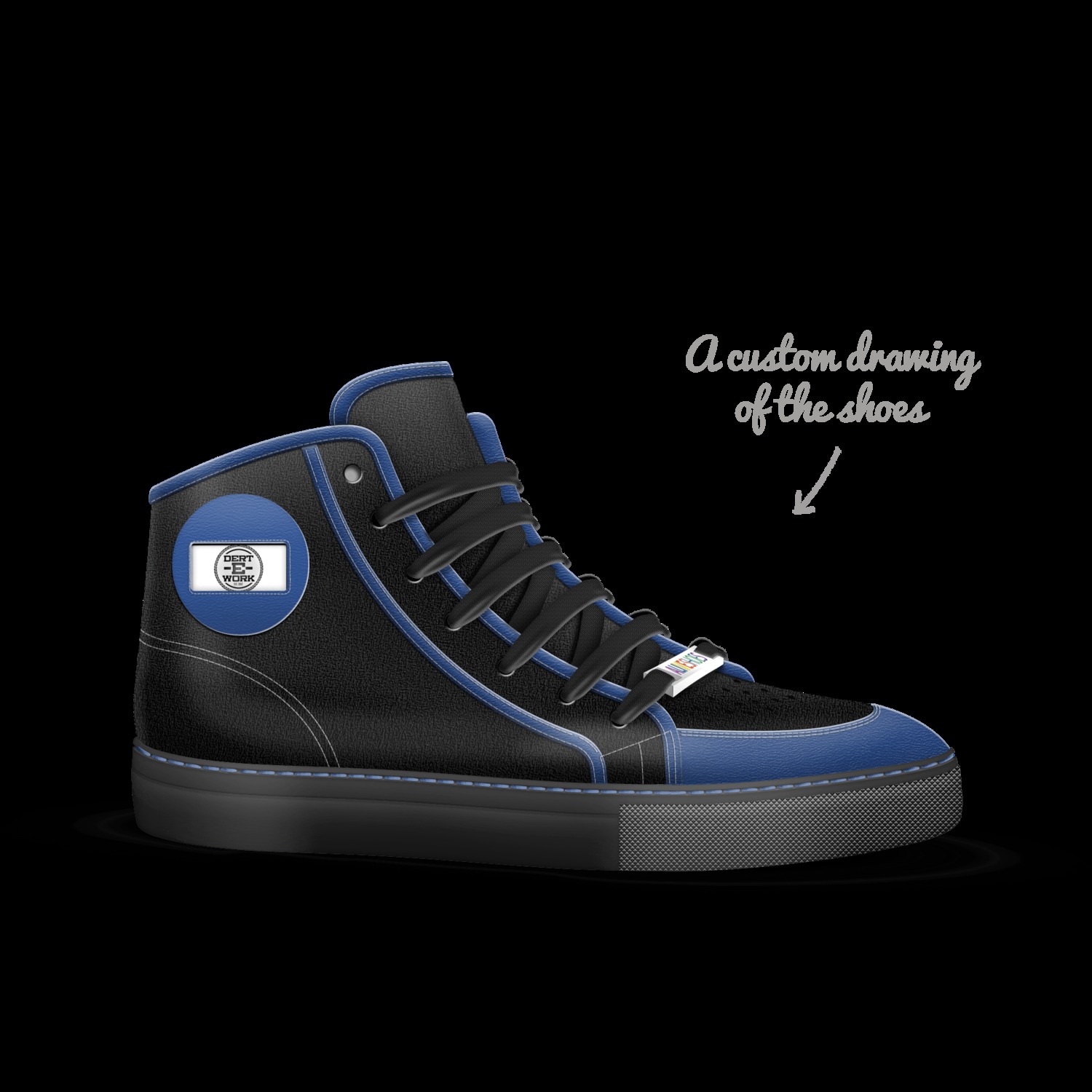 sporty high tops