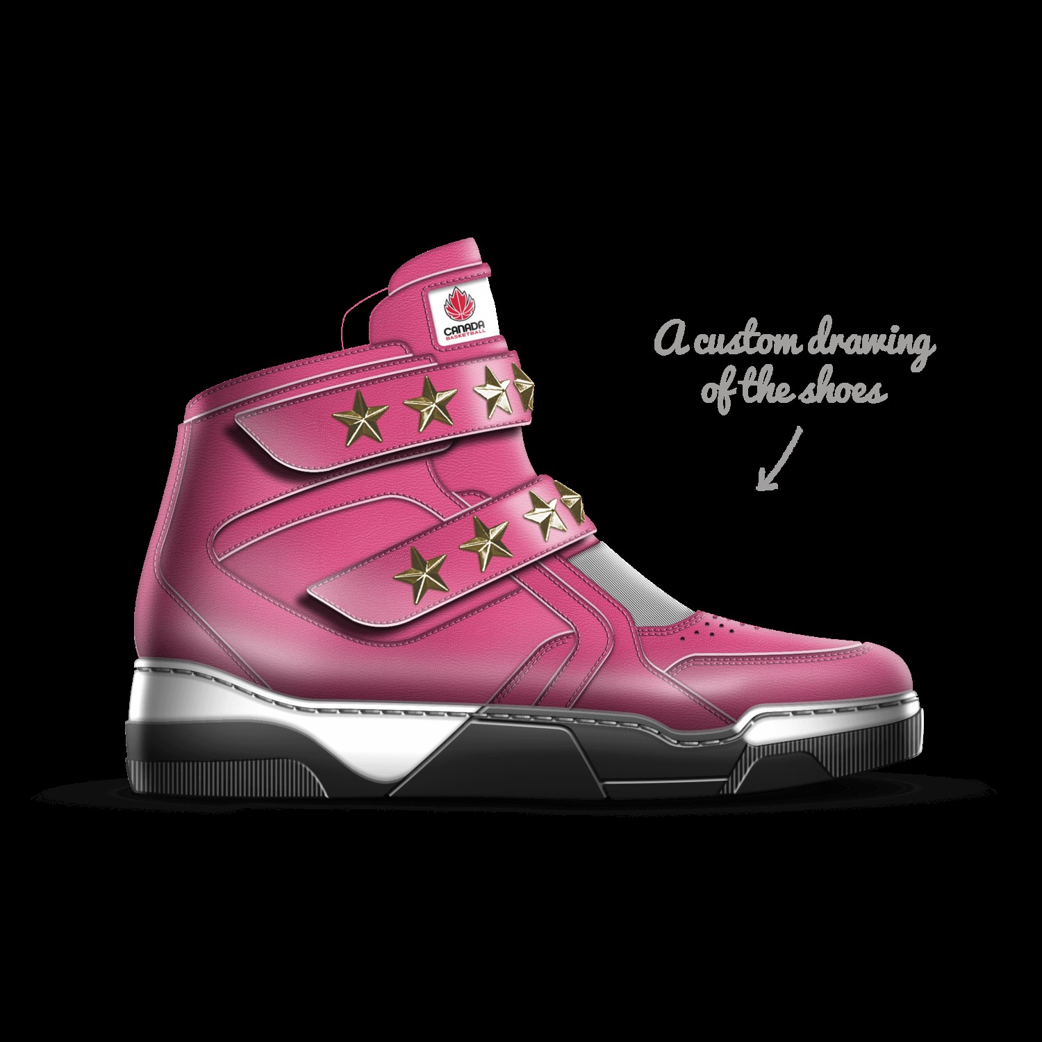 girl power A Custom Shoe concept by Makie Dvoone