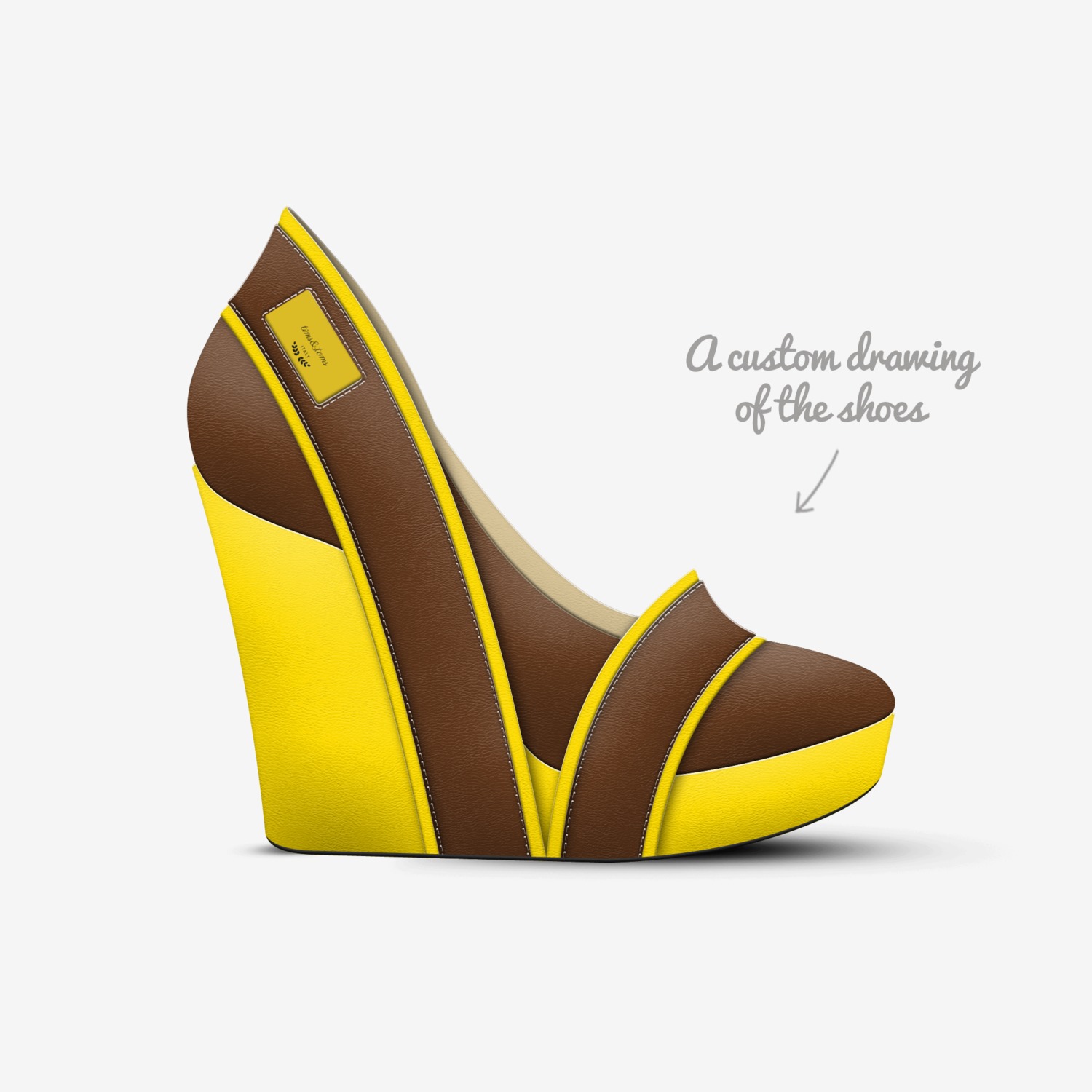 ann custom made in Italy shoes by Anntomthomas6@gmail.com | Sketch view