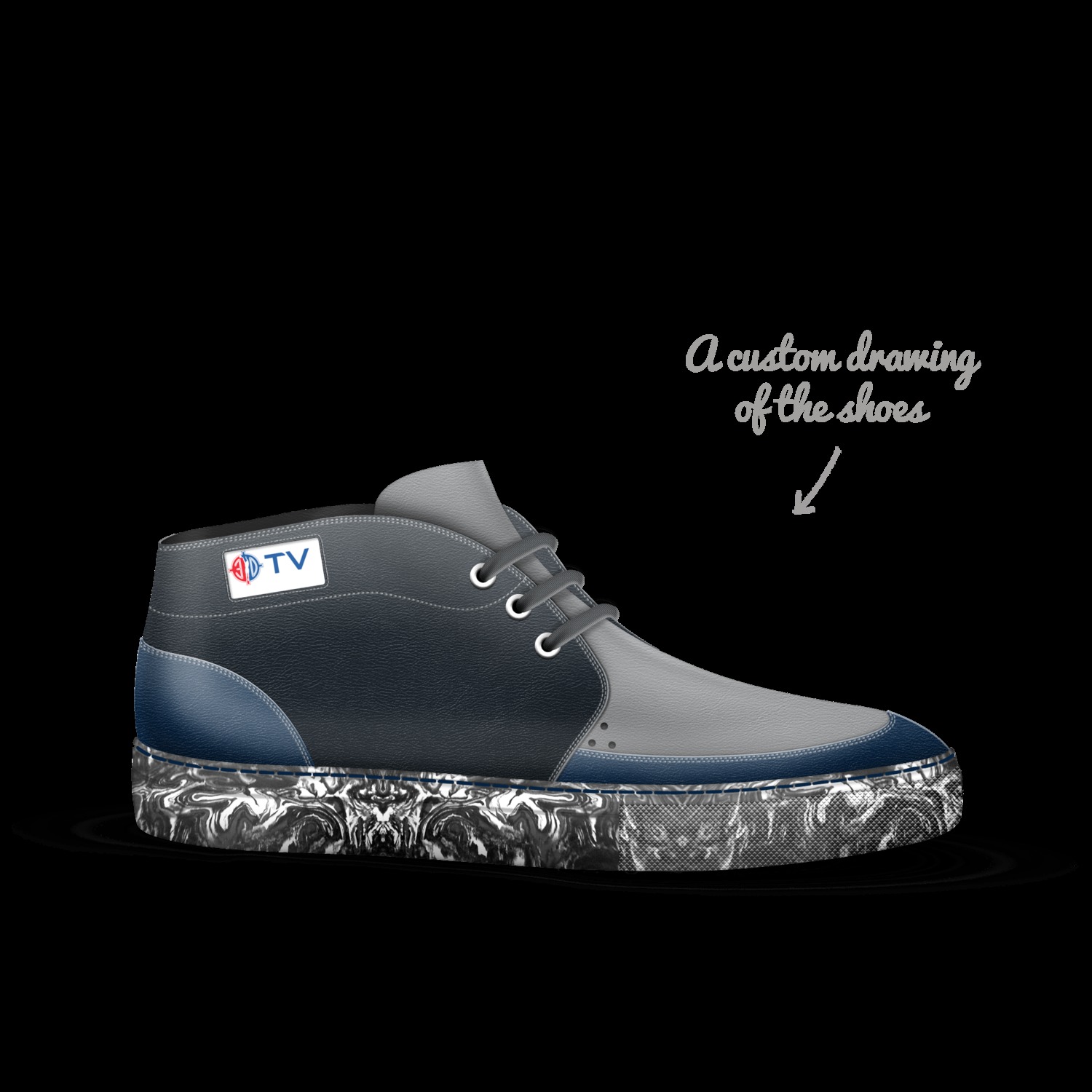 Shot Maker A Custom Shoe concept by Dennis Scott