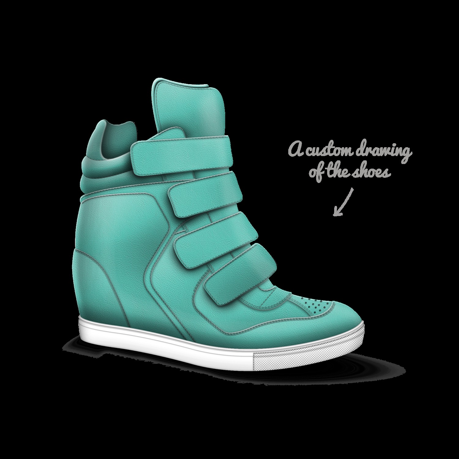 HG Velcro Sneaker A Custom Shoe concept by Italian Shoewear