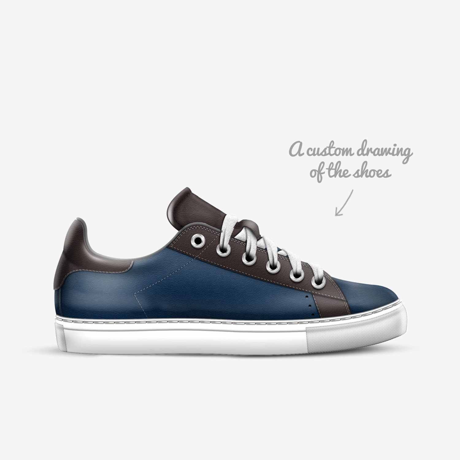 jsdksjkds custom made in Italy shoes by Luca Alive | Sketch view