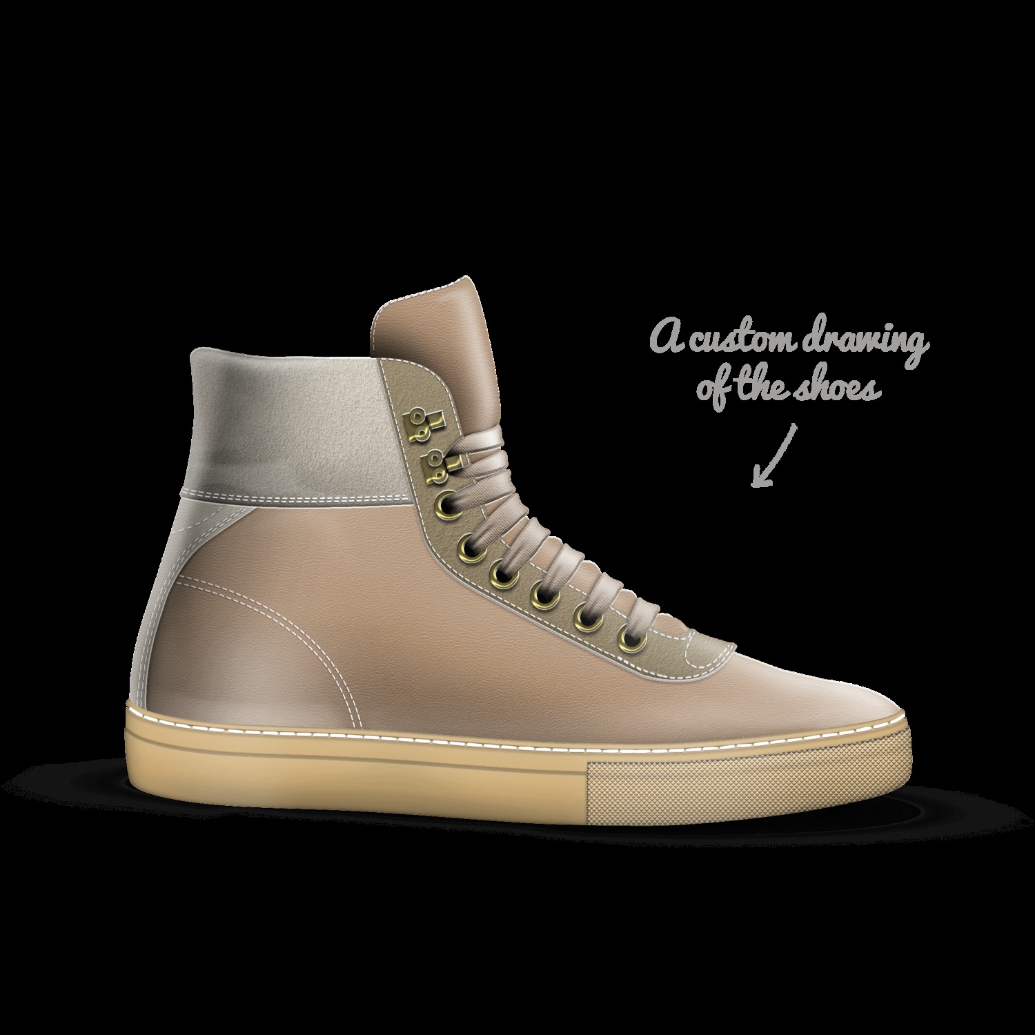 high top | A Custom Shoe concept by Justin Ortega