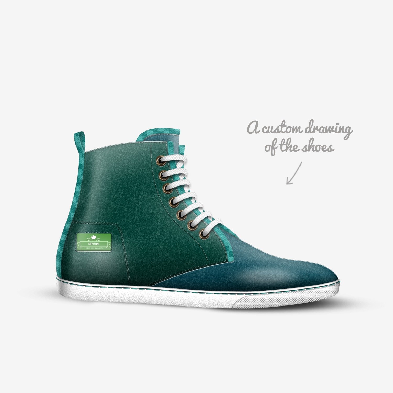 GIOVANNI custom made in Italy shoes by Gimoz Antonio Guico Ramos | Sketch view