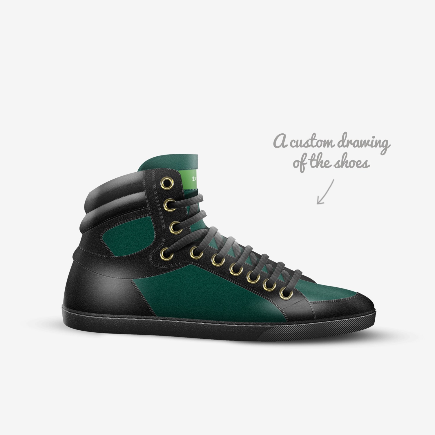 DYLAN custom made in Italy shoes by Dylan Wentz | Sketch view