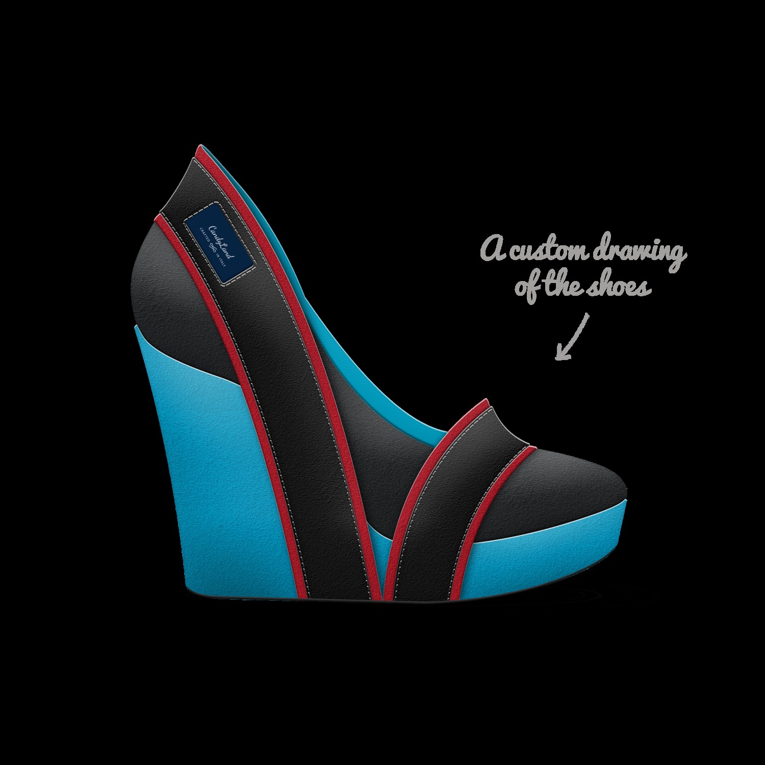 CandyLand | A Custom Shoe concept by Rebecca Oliphant