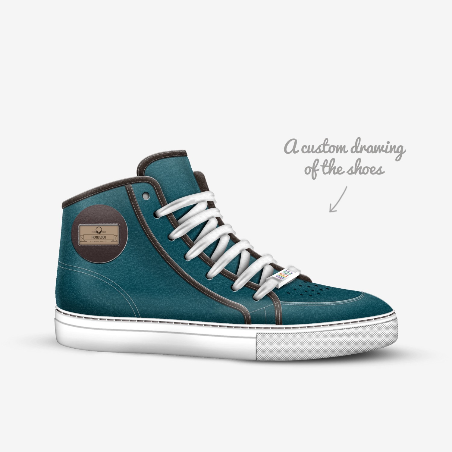 FRANCESCO custom made in Italy shoes by Gimoz Antonio Guico Ramos | Sketch view