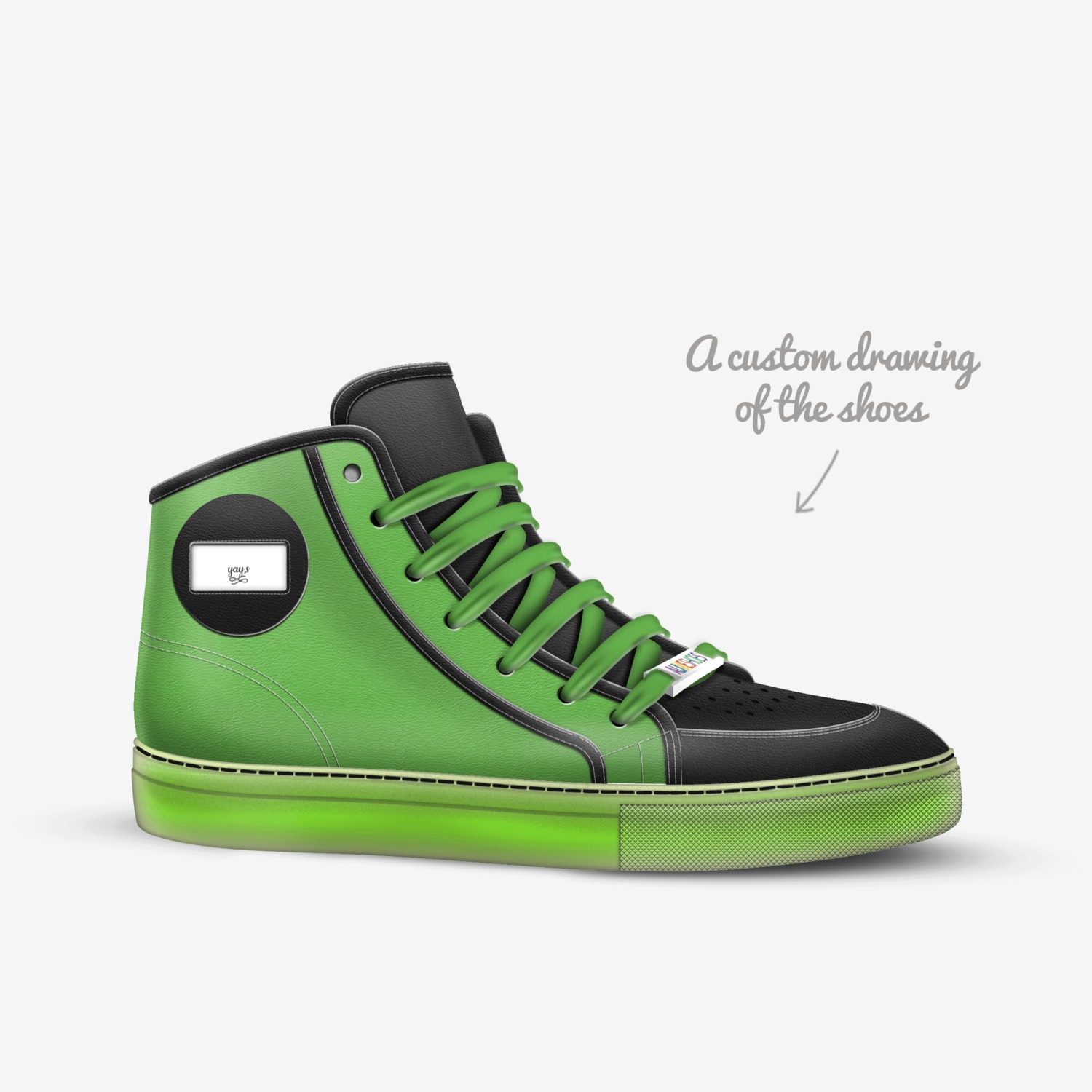 yay,s  A Custom Shoe concept by Shawn Thompson