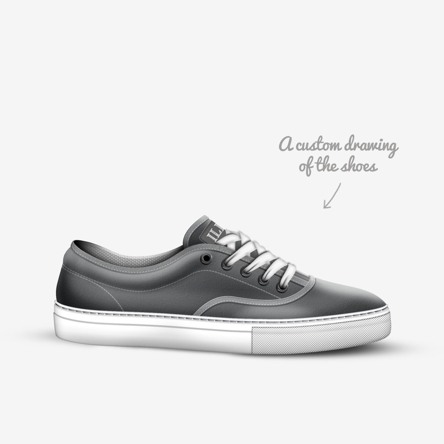ILI_agency custom made in Italy shoes by Agency Aliveshoes | Sketch view