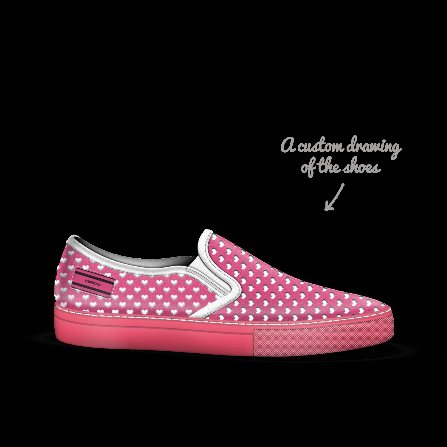 PINKIES | A Custom Shoe concept by Ah'Nesty Lean Long