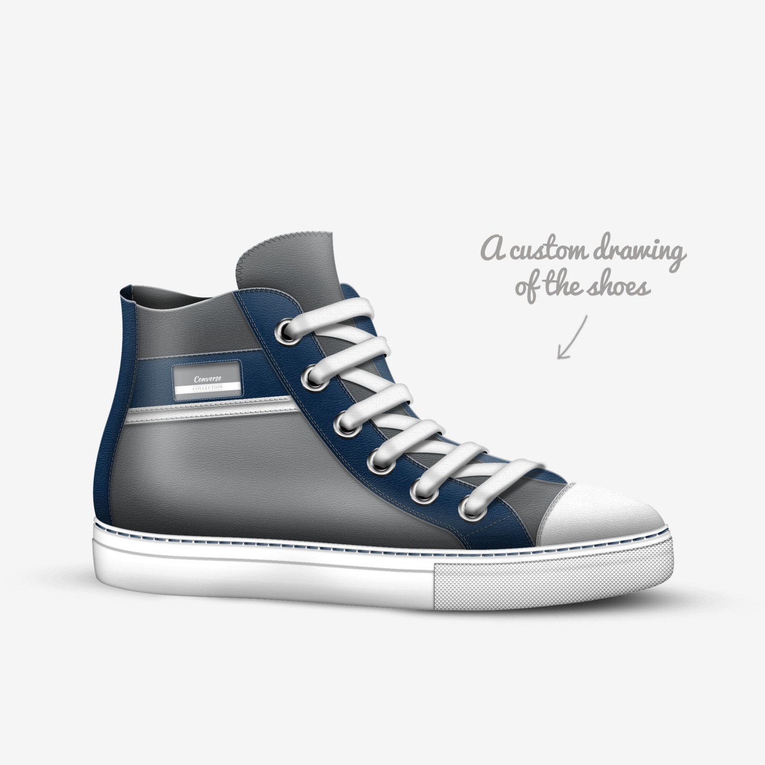 My shoes custom made in Italy shoes by Kalie Stoll | Sketch view