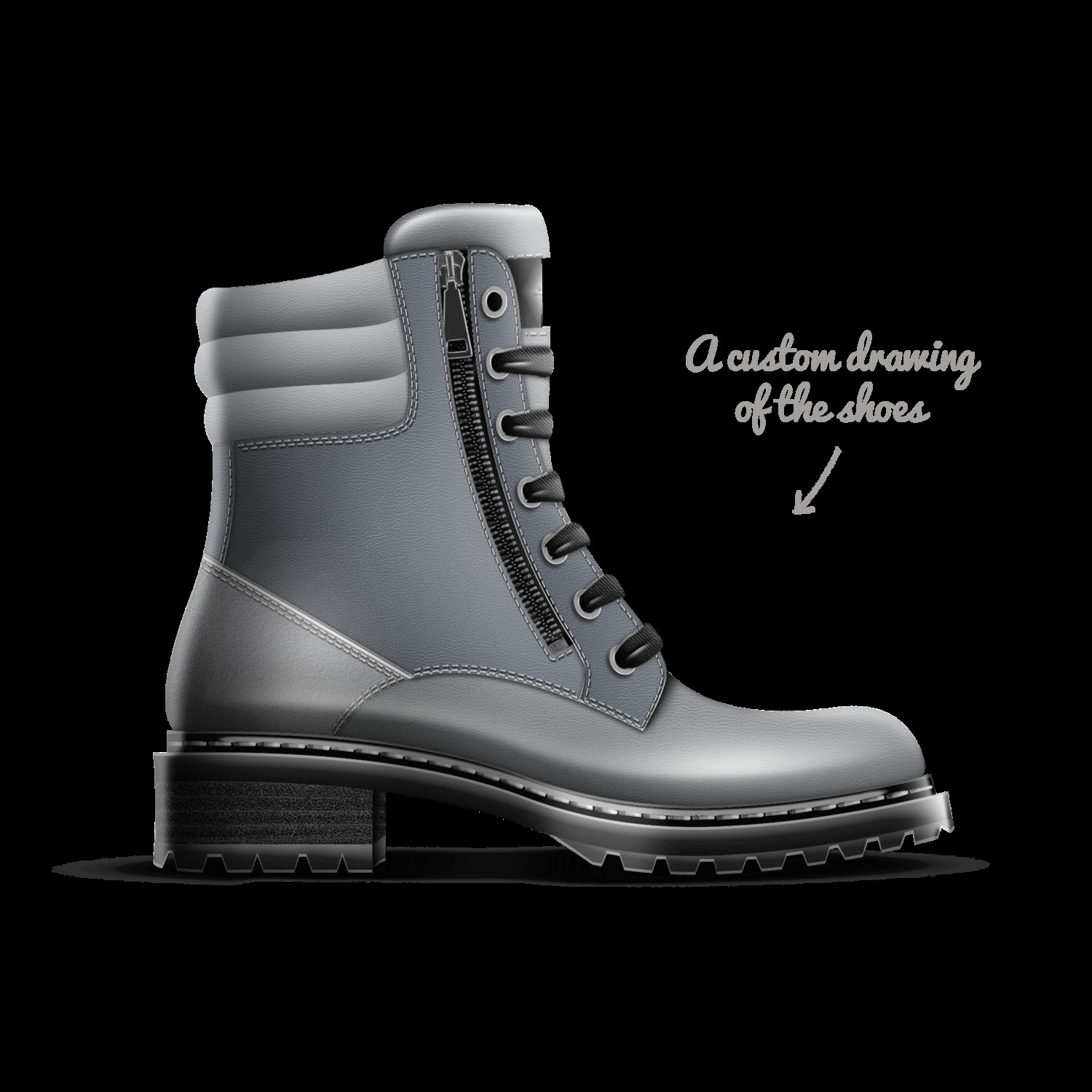 Custom made combat boots hot sale