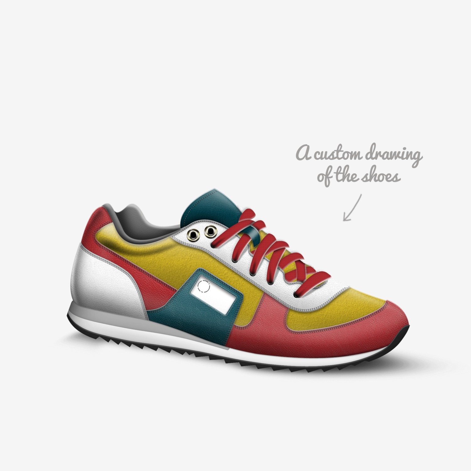 Sprees custom made in Italy shoes by Phil Cuttino | Sketch view