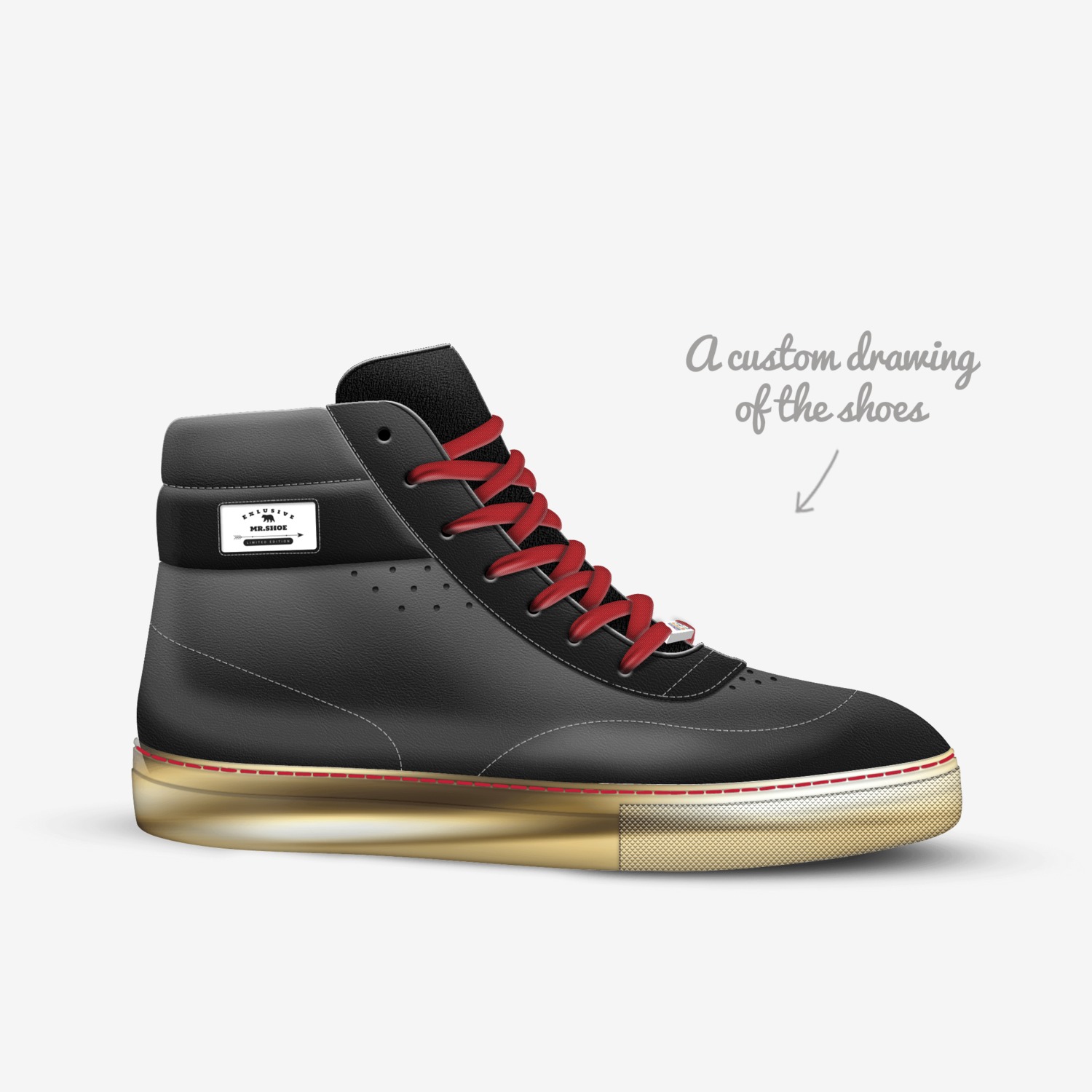 Mr.Shoe custom made in Italy shoes by Kyle Allen Schulz | Sketch view