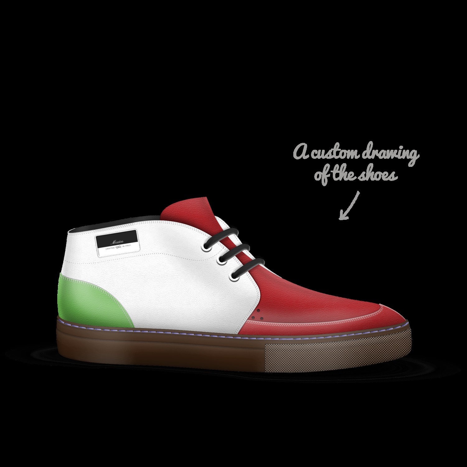Mexico A Custom Shoe concept by Mike Herra