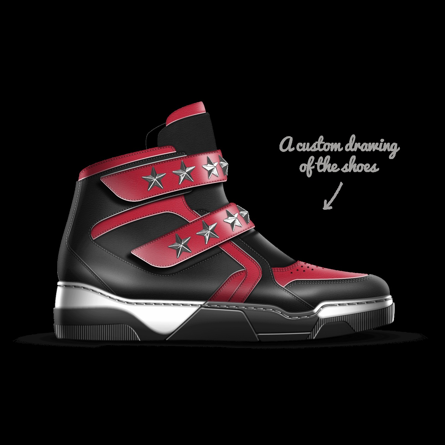 Custom star player hot sale low top